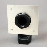 Miniclima Alu-Flansch für Schlauchadapter