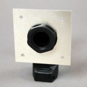 Miniclima Alu-Flansch für Schlauchadapter